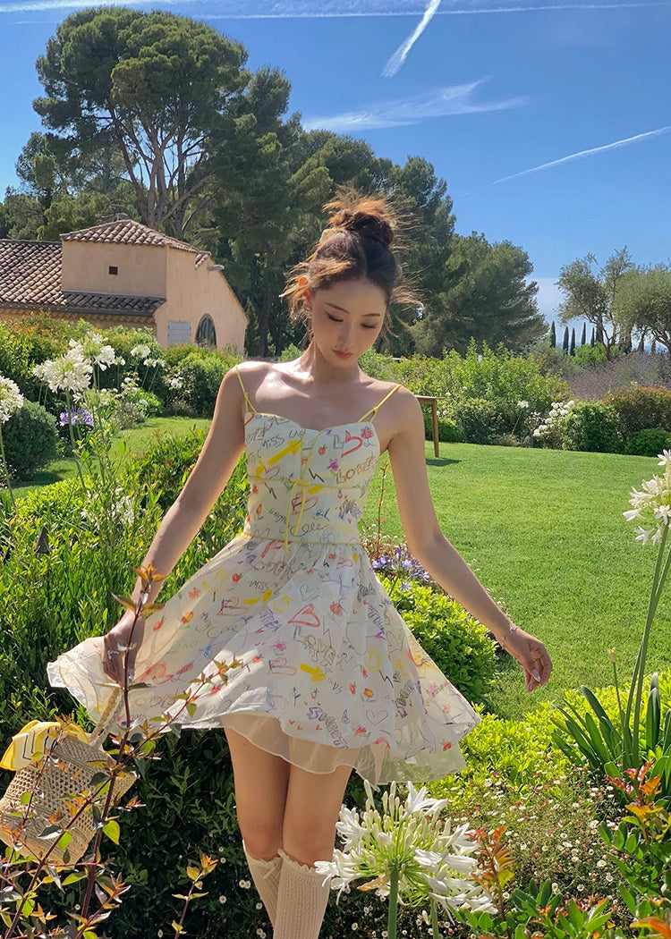 オズの魔法使いAラインスリップドレスレディース新夏の甘い年齢削減薄いガーゼスカート