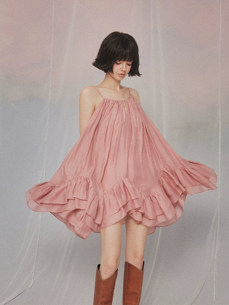 フォーエバーカン レディース 夏 2024 ニュー アフタヌーン アフタヌーン アフタヌーン シャナ フレンチ テンペラメント レディ スタイル スリップドレス