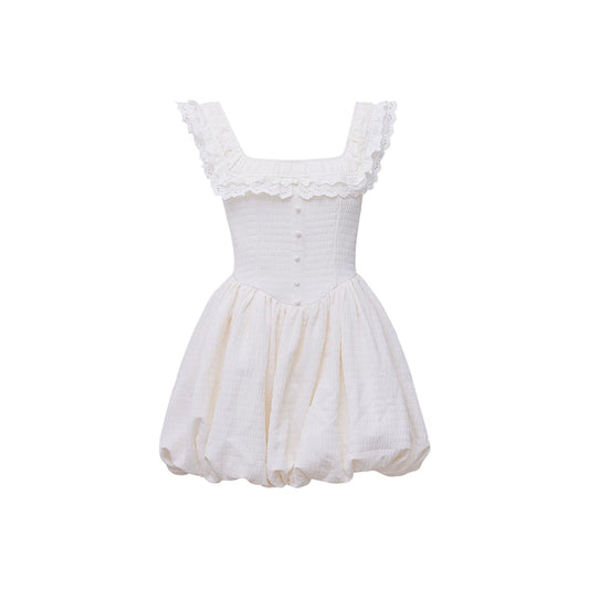 Xiaoliバブルミルクフー、フレンチプリンセスドレス、夏の小さな男、外国スタイル、年齢縮小、ウエストふくらんでいるスカート