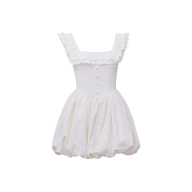 Xiaoliバブルミルクフー、フレンチプリンセスドレス、夏の小さな男、外国スタイル、年齢縮小、ウエストふくらんでいるスカート