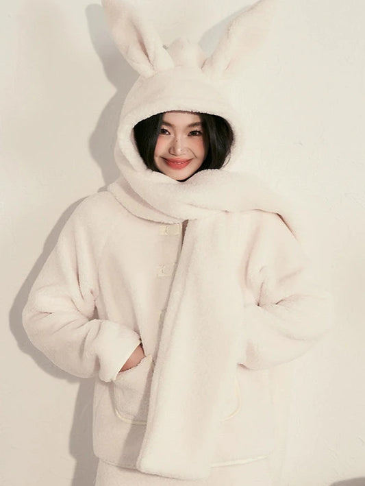 Skin edge fluffy street milk tops