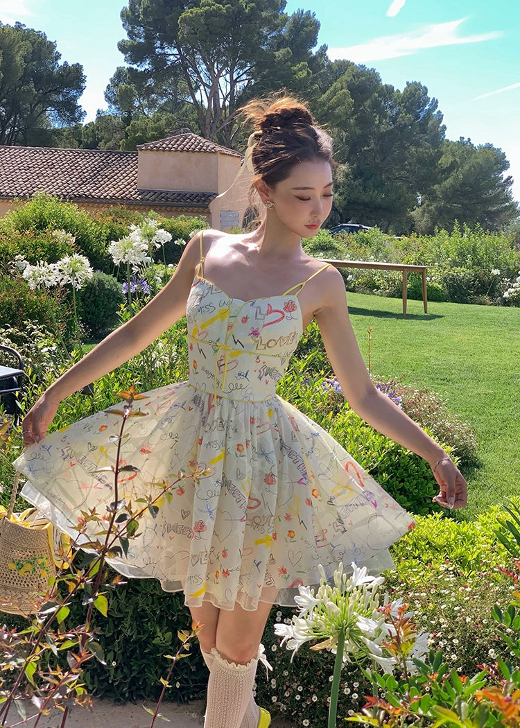 オズの魔法使いAラインスリップドレスレディース新夏の甘い年齢削減薄いガーゼスカート