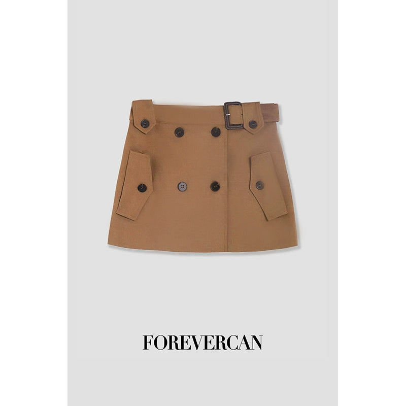 フォーエバーカン レディース 2024 ニューベルリン ウィークエンド m!u24S レトロ ラペル ジャケット ジャケット + スカート